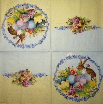 999.186 Rabbits:  natürliche - 3-ply - Peter Rabbit 2005